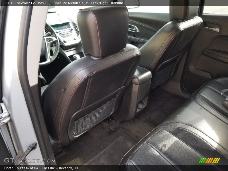 Silver Ice Metallic / Jet Black/Light Titanium 2010 Chevrolet Equinox LT