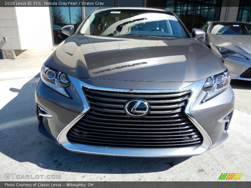 Nebula Gray Pearl / Stratus Gray 2018 Lexus ES 350