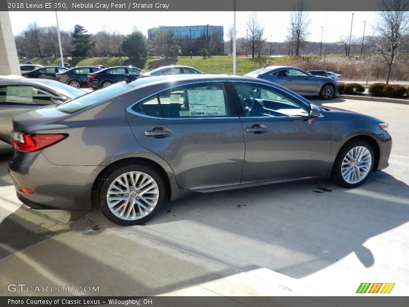 Nebula Gray Pearl / Stratus Gray 2018 Lexus ES 350