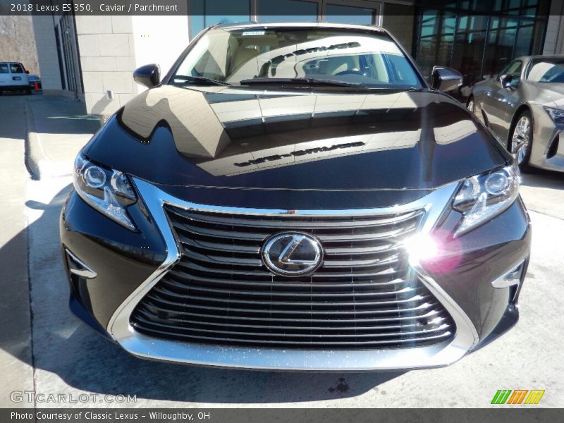 Caviar / Parchment 2018 Lexus ES 350