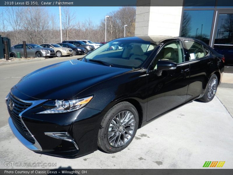 Caviar / Parchment 2018 Lexus ES 350