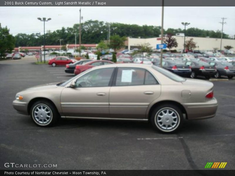 Light Sandrift Metallic / Taupe 2001 Buick Century Custom