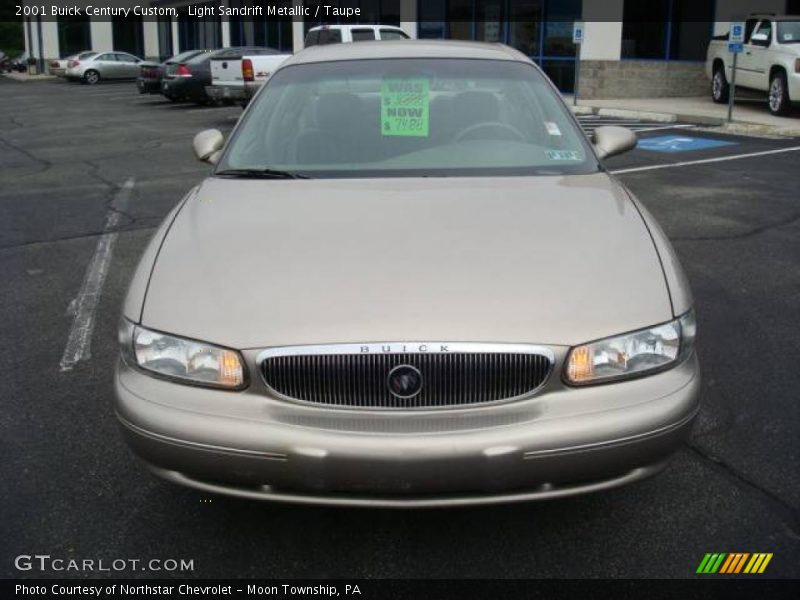 Light Sandrift Metallic / Taupe 2001 Buick Century Custom
