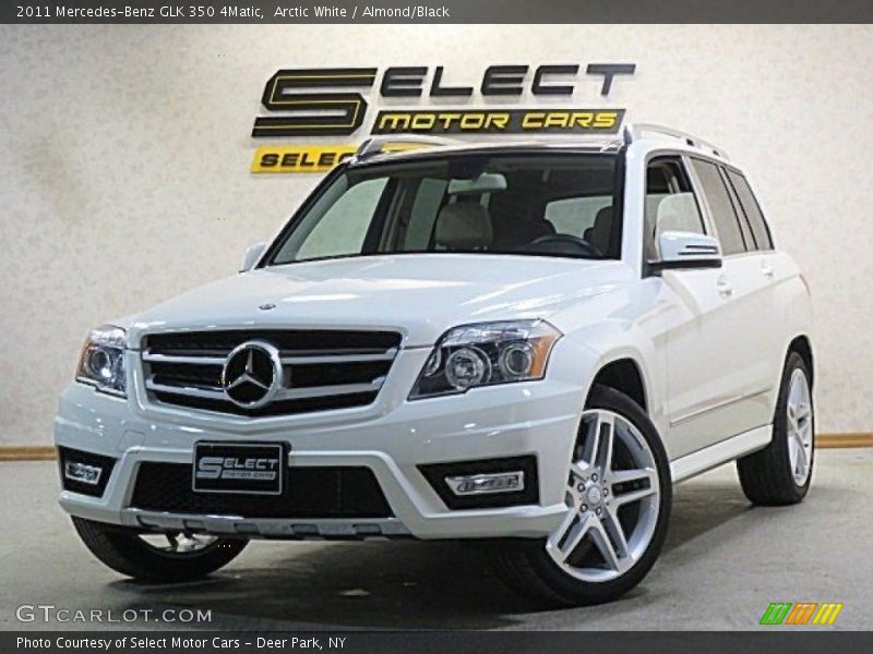 Arctic White / Almond/Black 2011 Mercedes-Benz GLK 350 4Matic