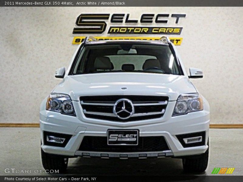 Arctic White / Almond/Black 2011 Mercedes-Benz GLK 350 4Matic