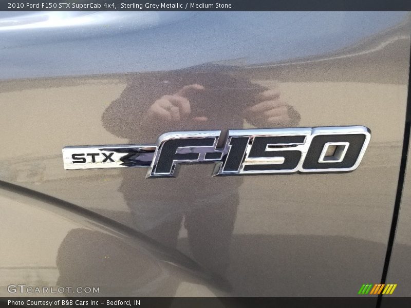 Sterling Grey Metallic / Medium Stone 2010 Ford F150 STX SuperCab 4x4