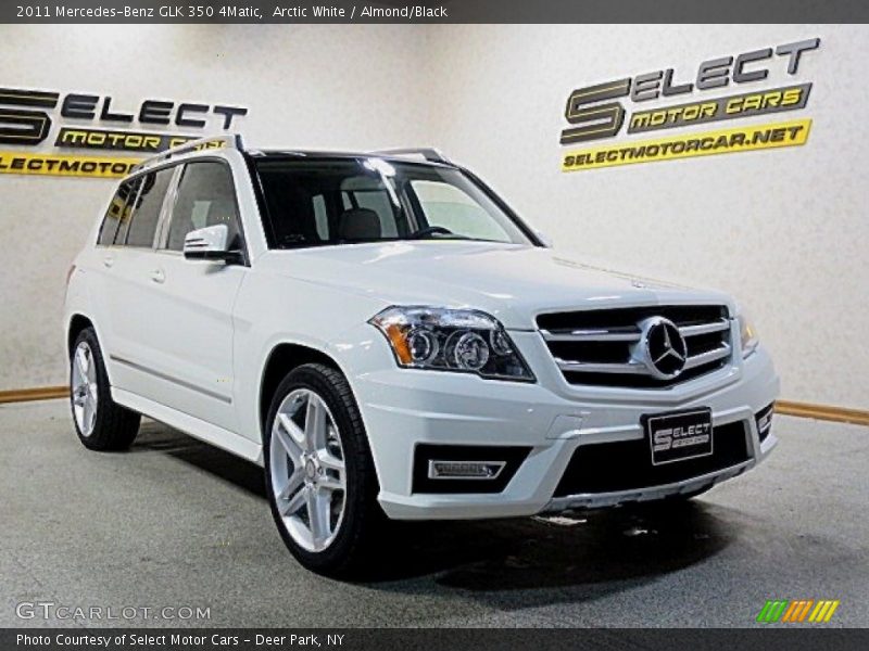 Arctic White / Almond/Black 2011 Mercedes-Benz GLK 350 4Matic