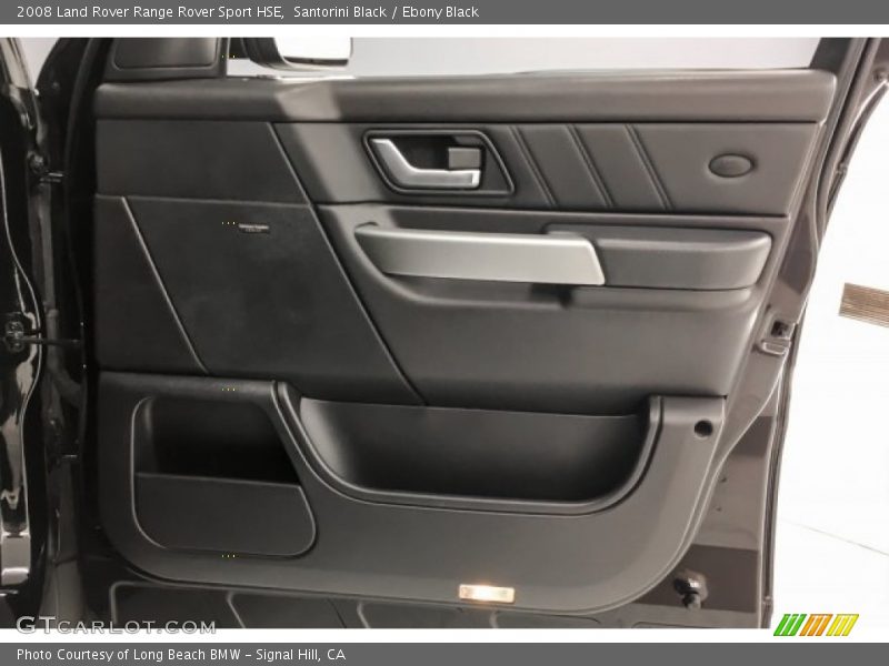 Santorini Black / Ebony Black 2008 Land Rover Range Rover Sport HSE