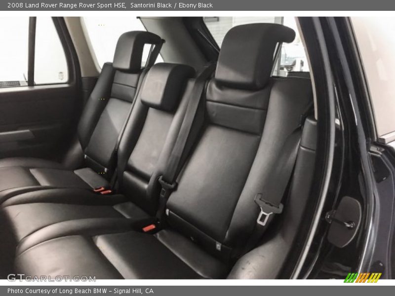 Santorini Black / Ebony Black 2008 Land Rover Range Rover Sport HSE