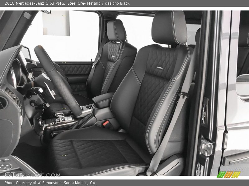  2018 G 63 AMG designo Black Interior