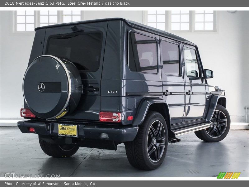 Steel Grey Metallic / designo Black 2018 Mercedes-Benz G 63 AMG