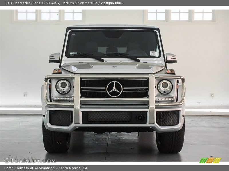 Iridium Silver Metallic / designo Black 2018 Mercedes-Benz G 63 AMG