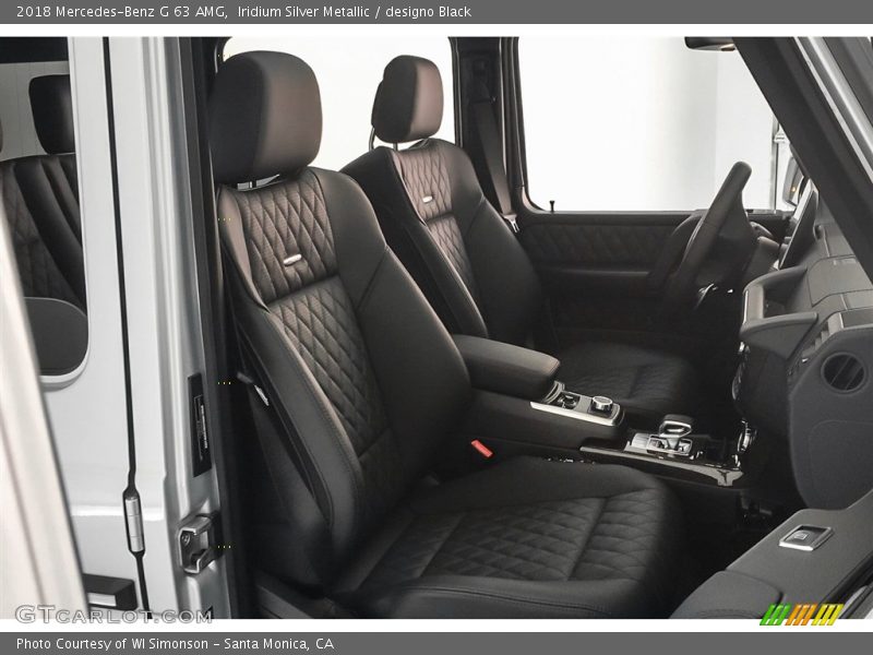 Iridium Silver Metallic / designo Black 2018 Mercedes-Benz G 63 AMG