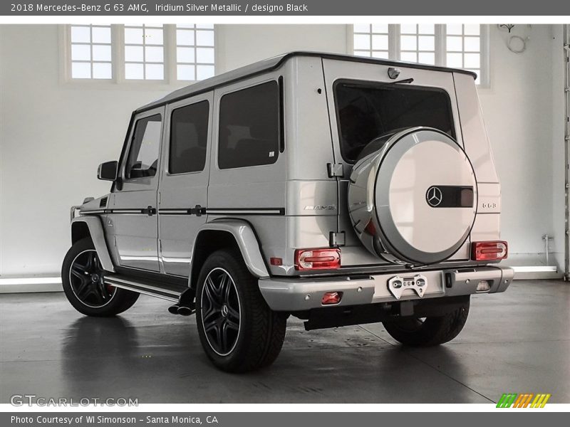 Iridium Silver Metallic / designo Black 2018 Mercedes-Benz G 63 AMG