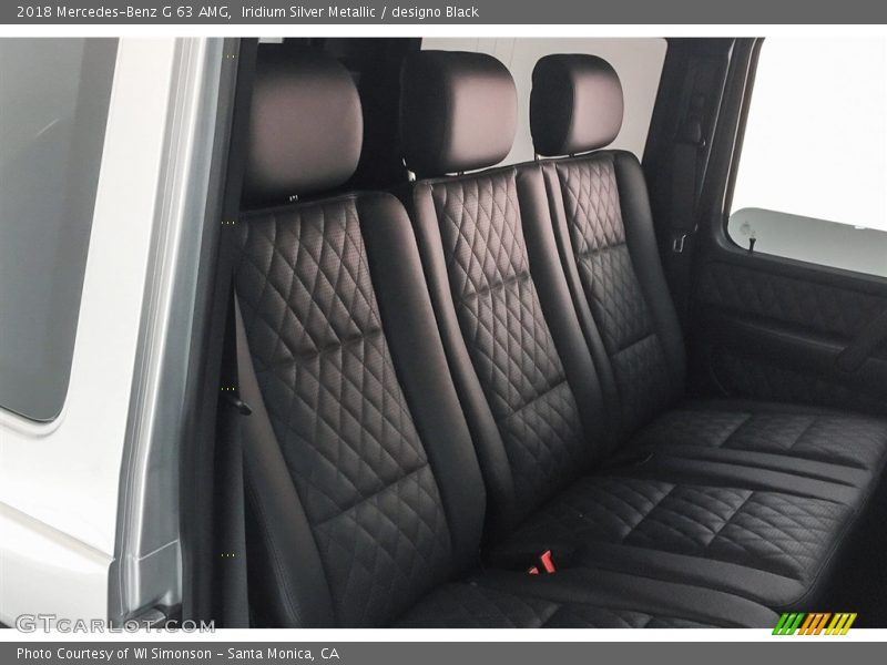 Iridium Silver Metallic / designo Black 2018 Mercedes-Benz G 63 AMG