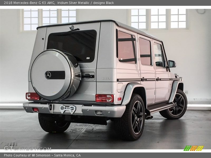 Iridium Silver Metallic / designo Black 2018 Mercedes-Benz G 63 AMG