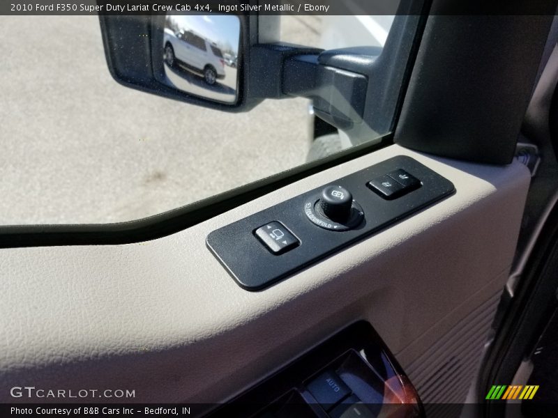 Ingot Silver Metallic / Ebony 2010 Ford F350 Super Duty Lariat Crew Cab 4x4