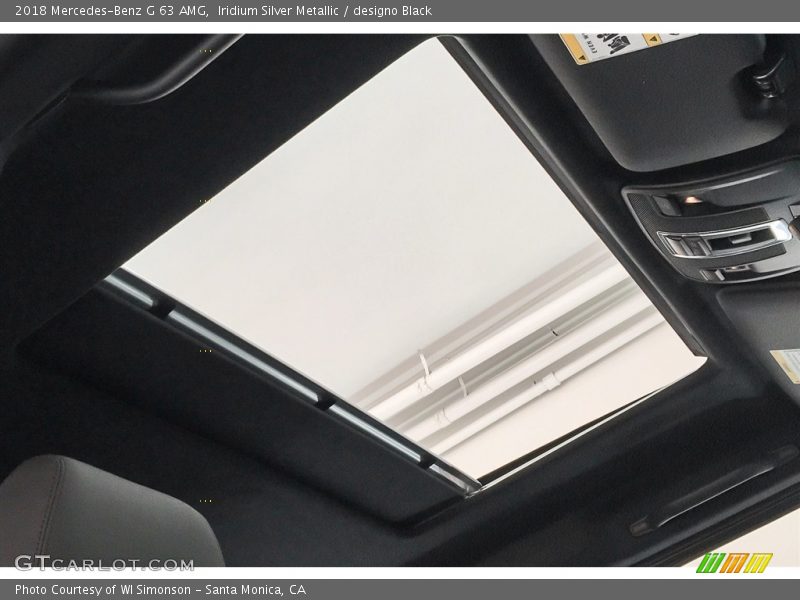Iridium Silver Metallic / designo Black 2018 Mercedes-Benz G 63 AMG