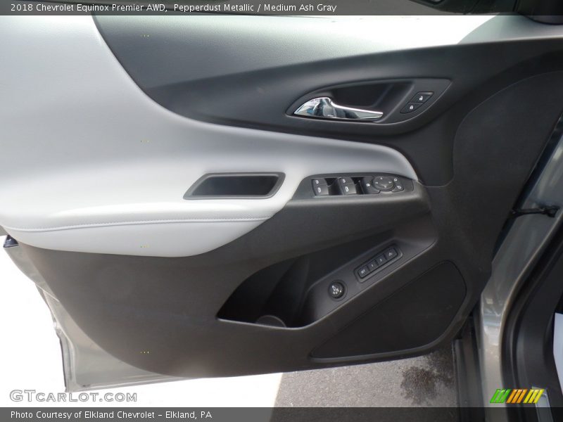Pepperdust Metallic / Medium Ash Gray 2018 Chevrolet Equinox Premier AWD