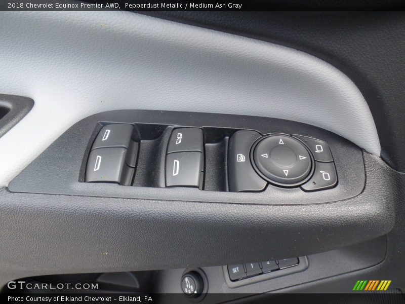 Pepperdust Metallic / Medium Ash Gray 2018 Chevrolet Equinox Premier AWD