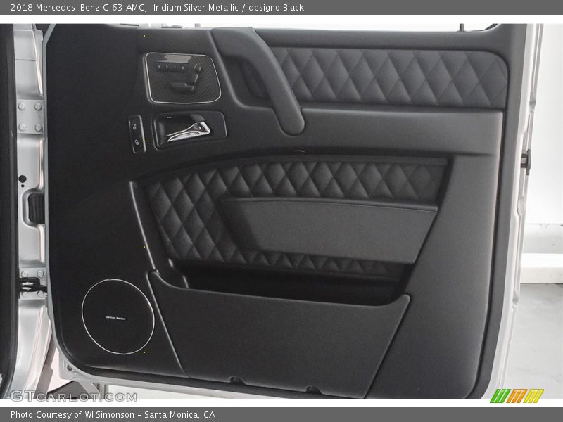Iridium Silver Metallic / designo Black 2018 Mercedes-Benz G 63 AMG