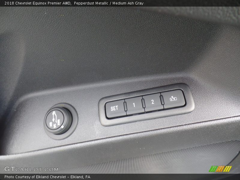Pepperdust Metallic / Medium Ash Gray 2018 Chevrolet Equinox Premier AWD