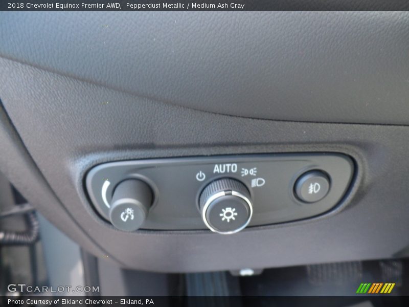 Pepperdust Metallic / Medium Ash Gray 2018 Chevrolet Equinox Premier AWD