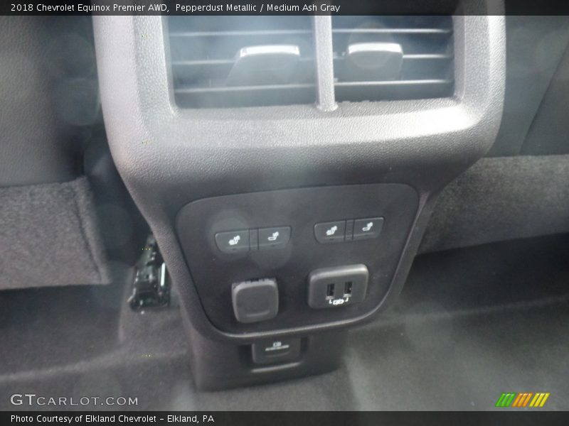 Pepperdust Metallic / Medium Ash Gray 2018 Chevrolet Equinox Premier AWD