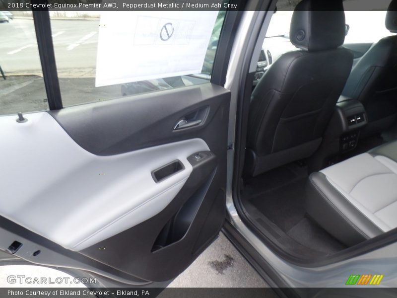 Pepperdust Metallic / Medium Ash Gray 2018 Chevrolet Equinox Premier AWD