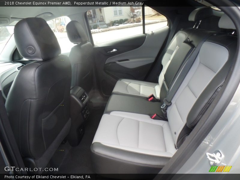 Pepperdust Metallic / Medium Ash Gray 2018 Chevrolet Equinox Premier AWD