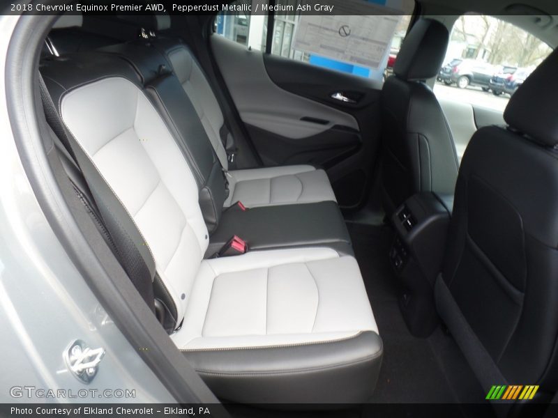 Pepperdust Metallic / Medium Ash Gray 2018 Chevrolet Equinox Premier AWD