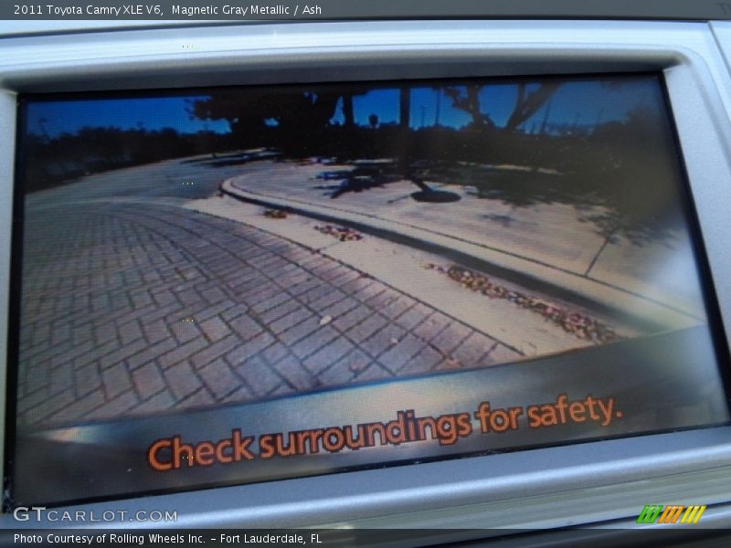 Magnetic Gray Metallic / Ash 2011 Toyota Camry XLE V6