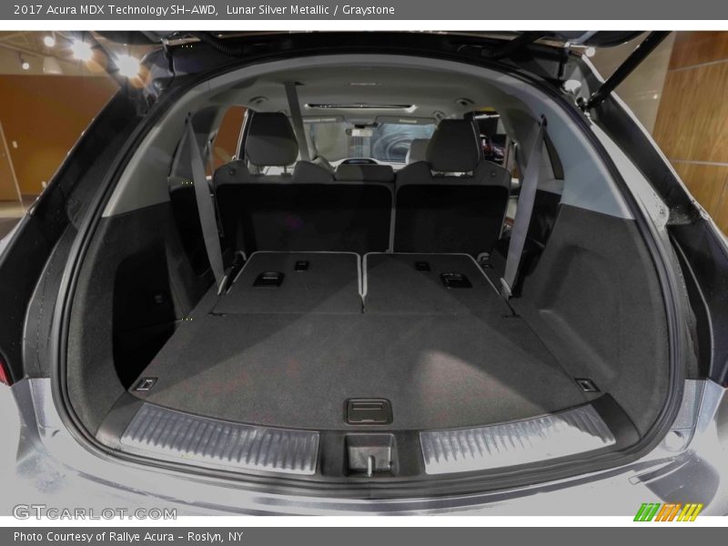 Lunar Silver Metallic / Graystone 2017 Acura MDX Technology SH-AWD