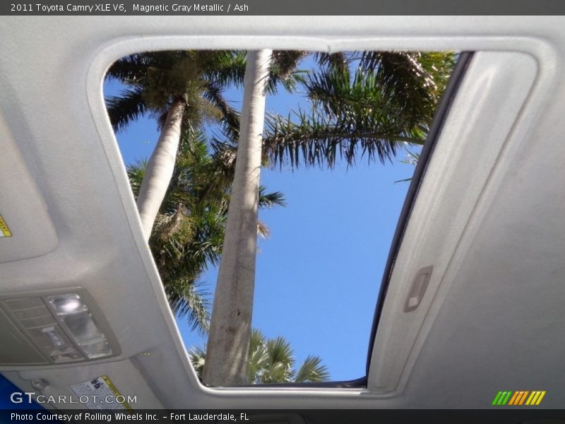 Magnetic Gray Metallic / Ash 2011 Toyota Camry XLE V6