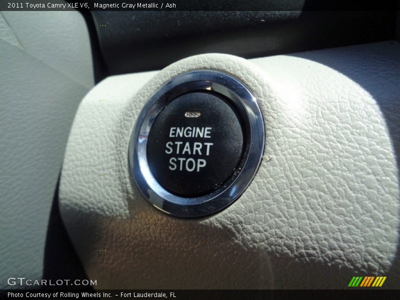 Magnetic Gray Metallic / Ash 2011 Toyota Camry XLE V6