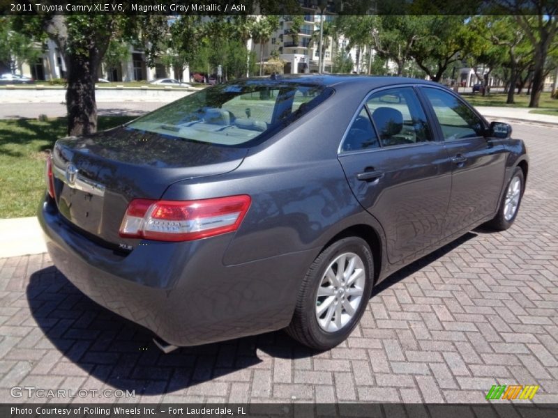 Magnetic Gray Metallic / Ash 2011 Toyota Camry XLE V6