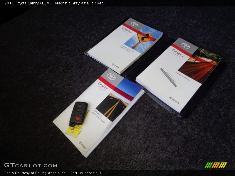 Magnetic Gray Metallic / Ash 2011 Toyota Camry XLE V6