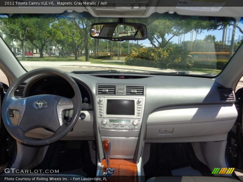 Magnetic Gray Metallic / Ash 2011 Toyota Camry XLE V6