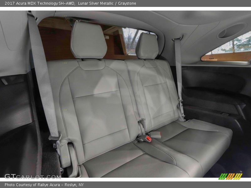 Lunar Silver Metallic / Graystone 2017 Acura MDX Technology SH-AWD
