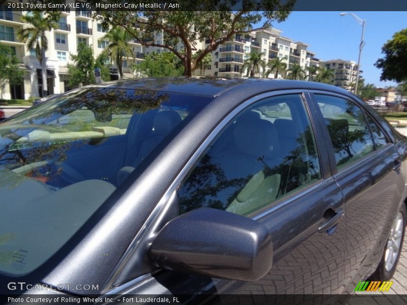 Magnetic Gray Metallic / Ash 2011 Toyota Camry XLE V6