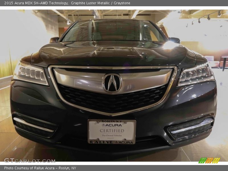 Graphite Luster Metallic / Graystone 2015 Acura MDX SH-AWD Technology