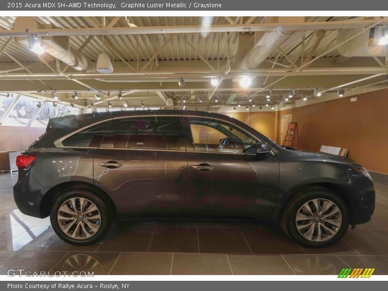 Graphite Luster Metallic / Graystone 2015 Acura MDX SH-AWD Technology