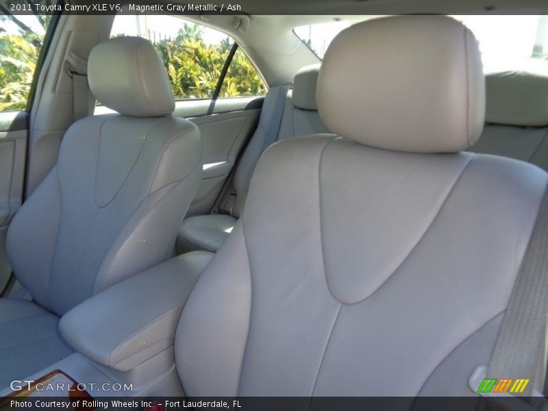 Magnetic Gray Metallic / Ash 2011 Toyota Camry XLE V6