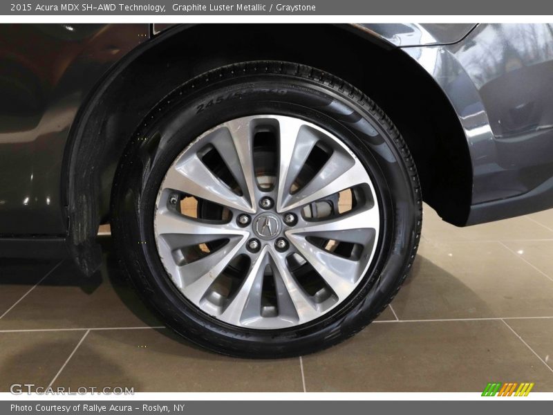 Graphite Luster Metallic / Graystone 2015 Acura MDX SH-AWD Technology