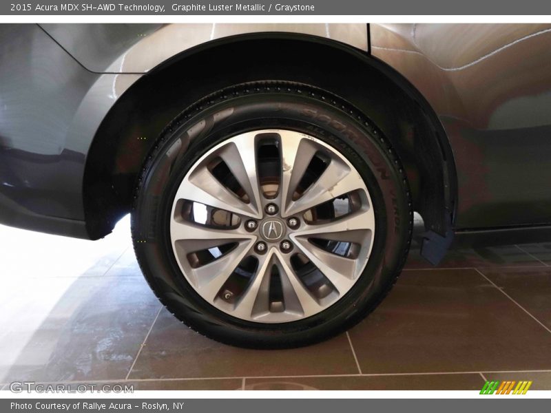 Graphite Luster Metallic / Graystone 2015 Acura MDX SH-AWD Technology