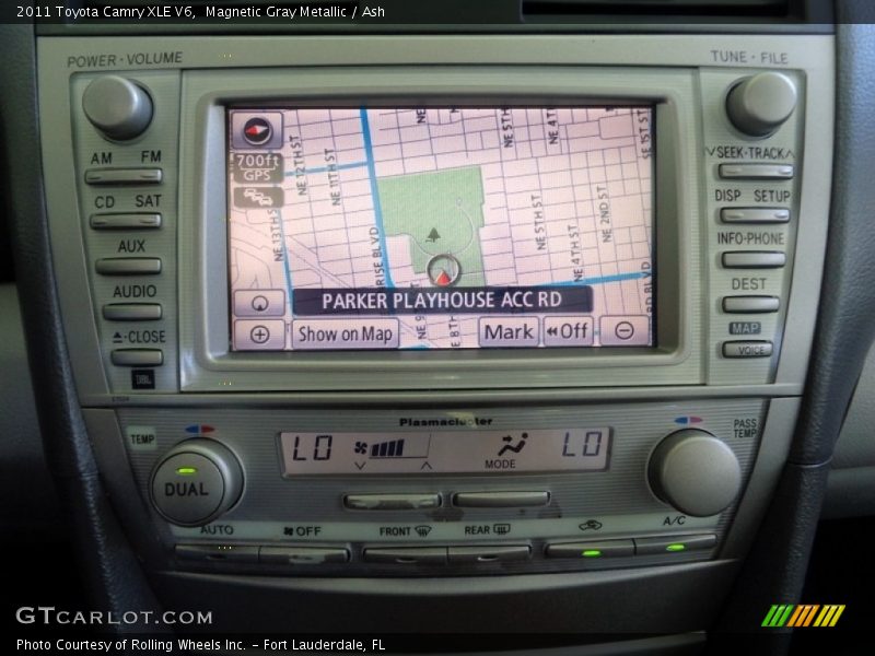 Magnetic Gray Metallic / Ash 2011 Toyota Camry XLE V6