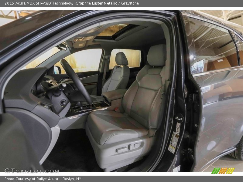 Graphite Luster Metallic / Graystone 2015 Acura MDX SH-AWD Technology