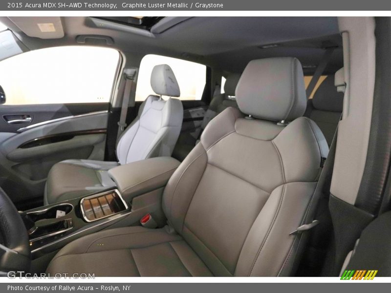 Graphite Luster Metallic / Graystone 2015 Acura MDX SH-AWD Technology
