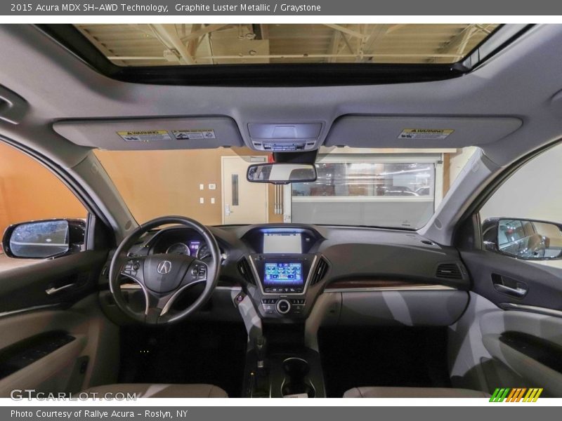 Graphite Luster Metallic / Graystone 2015 Acura MDX SH-AWD Technology