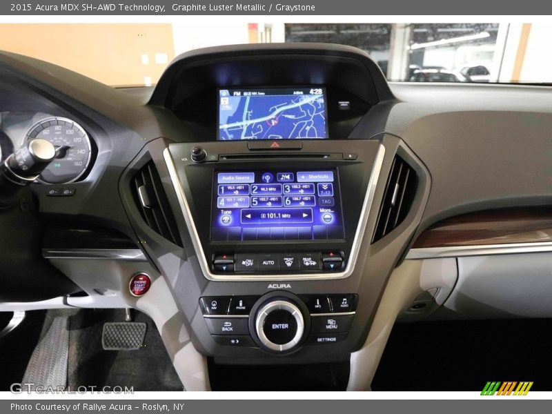 Graphite Luster Metallic / Graystone 2015 Acura MDX SH-AWD Technology